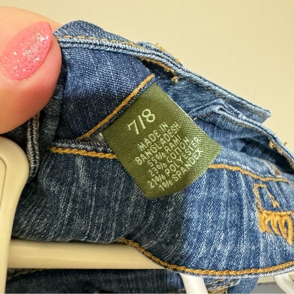 Women’s U.S Polo Assn. Brand Dark Wash Skinny Style Casual Denim Jeans Size 7/8 - Picture 11 of 16